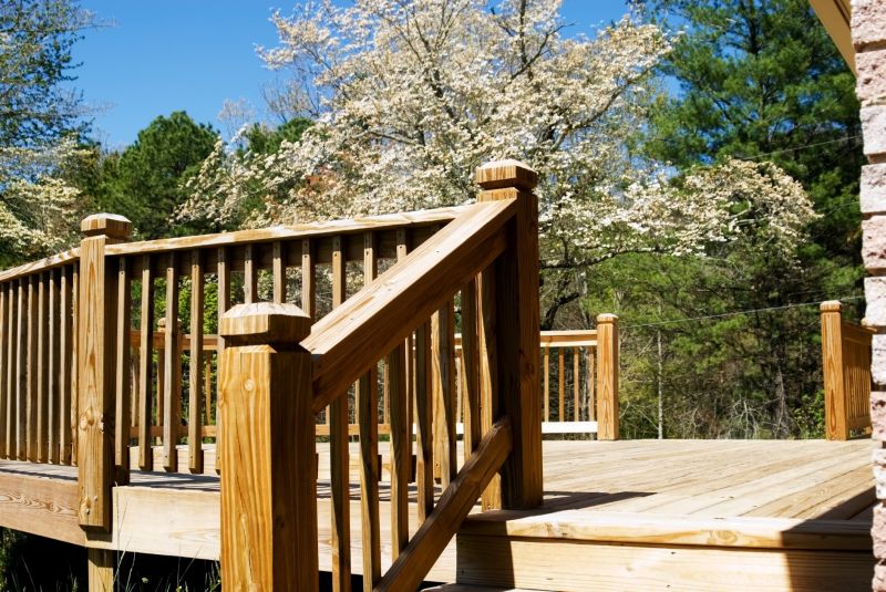 Wood Deck Construction