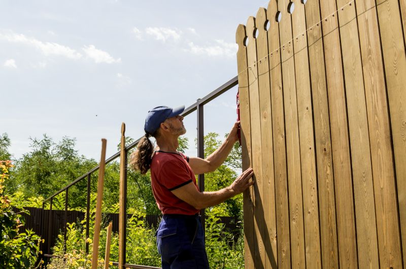 Wooden Farm Fence Installation in Roseville, CA